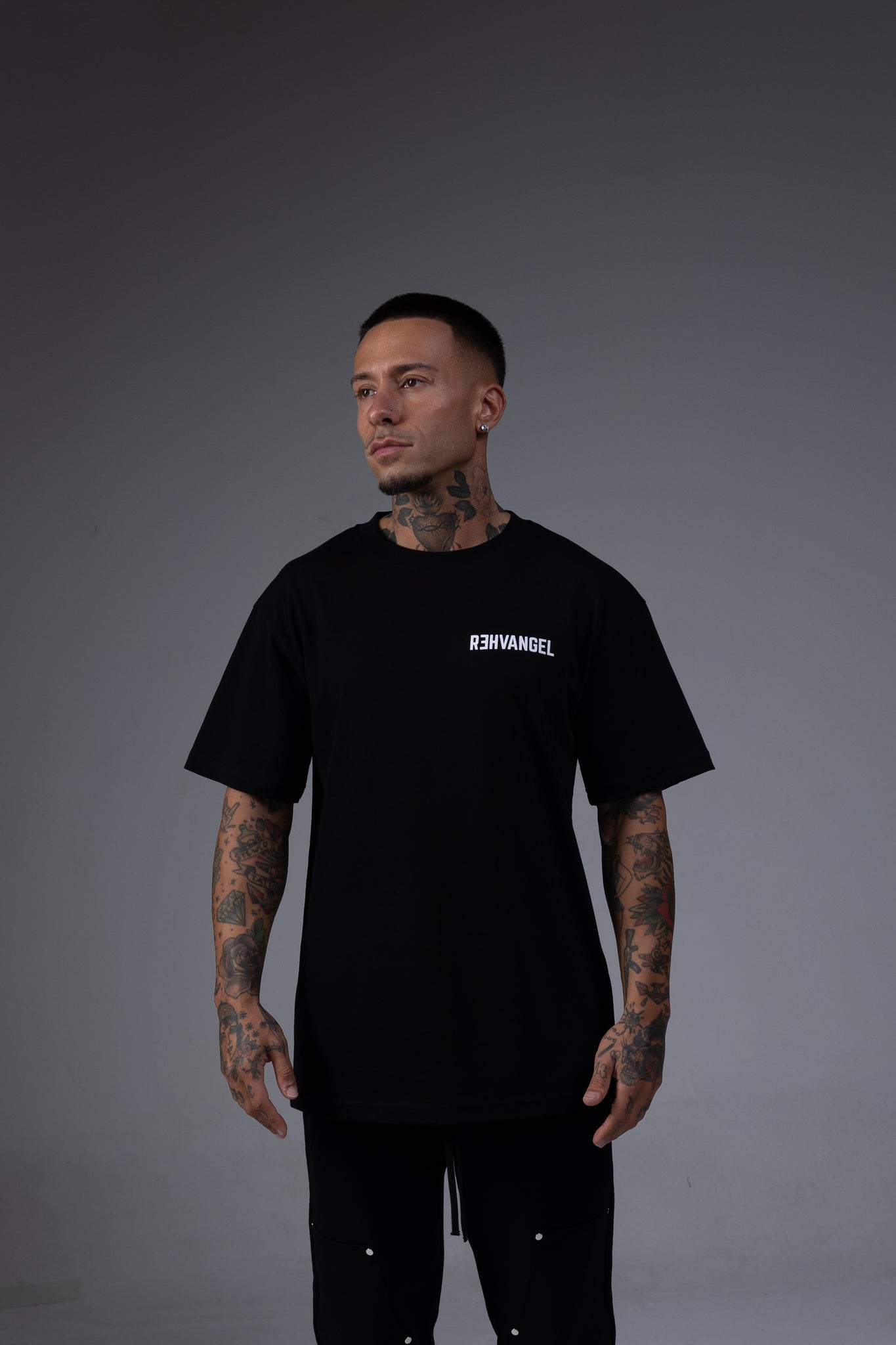 Rehvangel Classic Black T-Shirt