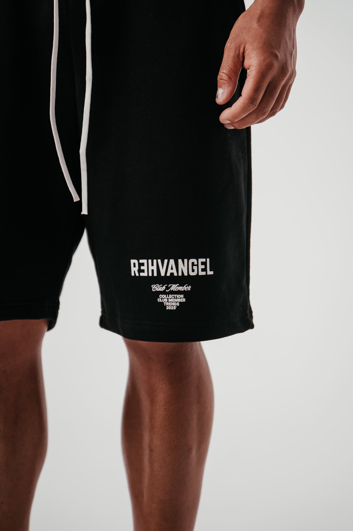 REHVANGEL BLACK SHORTS